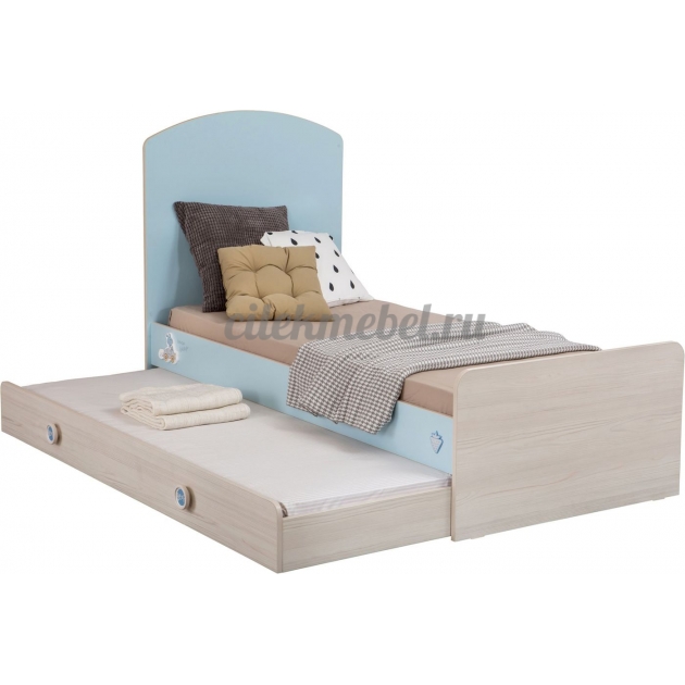 Кроватка трансформер Cilek Baby Boy с выдвижным спальным местом