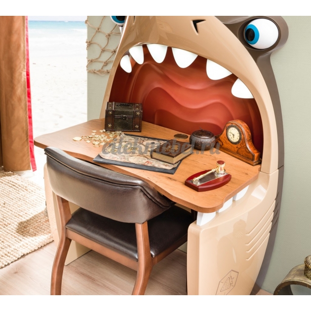 Письменный стол Cilek Black Pirate акула