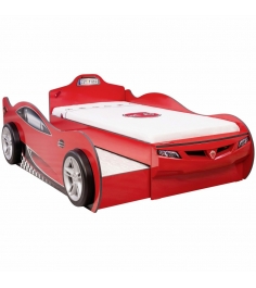Cilek Coupe с выдвижным спальным местом красный