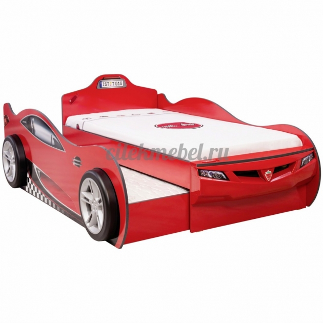 Cilek Coupe красная с выдвижным спальным местом