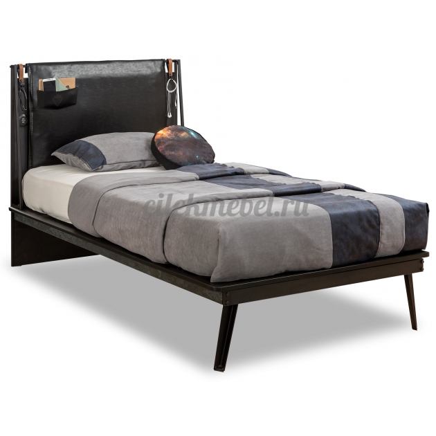 Кровать Cilek Dark Metal 200 на 100 см